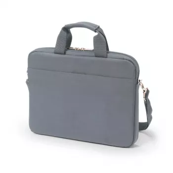 DICOTA Eco schlank Case Base - Funda para portátil 11-12,5 inch - Gris / 300d Rpet Poliéster