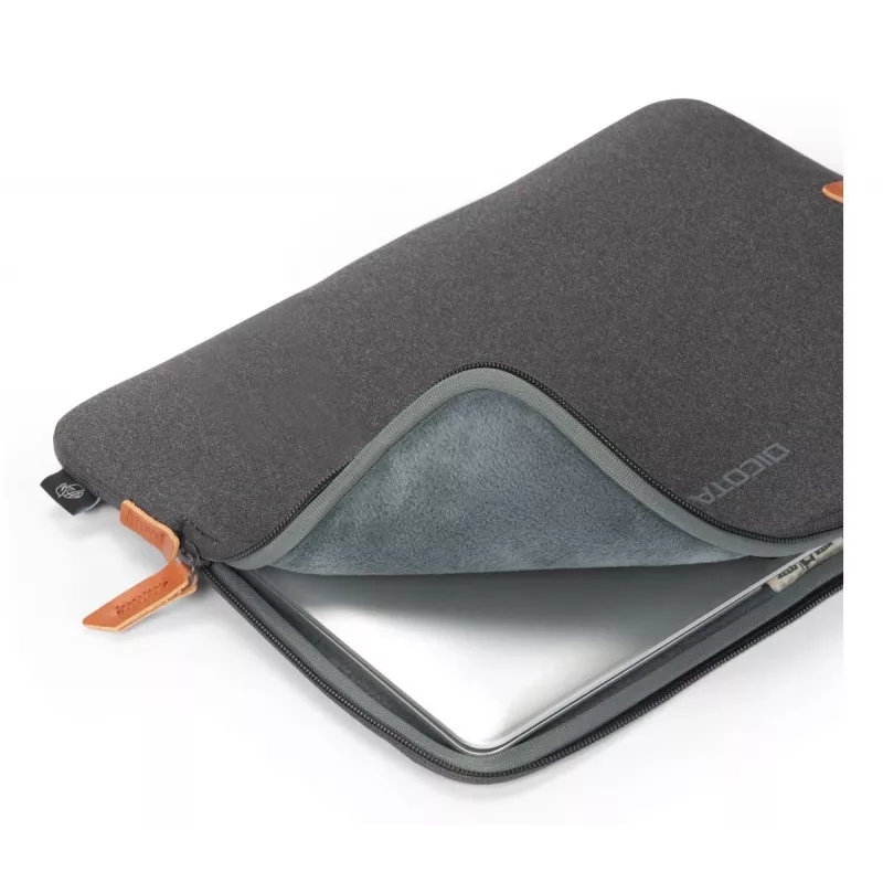 DICOTA Skin Urban Anthracite - Funda para MacBook 16in - Anthracite / tejido de neopreno de poliéster reciclado