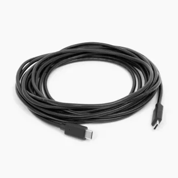 Owl Labs Cable de conector USB-C macho a conector USB-C macho para Meeting Owl 3 (4,87 m) Cable USB Negro