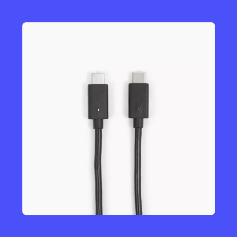 Owl Labs Cable de conector USB-C macho a conector USB-C macho para Meeting Owl 3 (4,87 m) Cable USB Negro