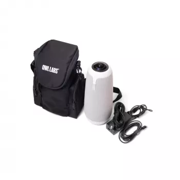 Owl Labs Bolsa de transporte Soft-Sided Meeting Owl, funda, poliéster, 310 g, negro