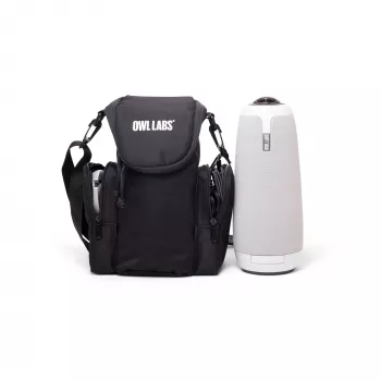 Owl Labs Bolsa de transporte Soft-Sided Meeting Owl, funda, poliéster, 310 g, negro