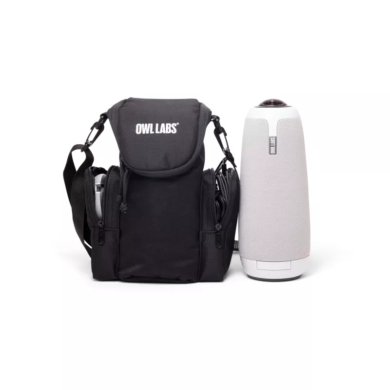 Owl Labs Bolsa de transporte Soft-Sided Meeting Owl, funda, poliéster, 310 g, negro