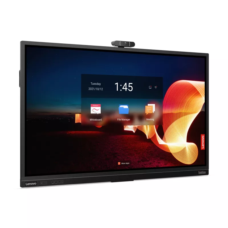 Lenovo ThinkVision T75 Monitor de ordenador 190,5 cm (75 inch) 3840 x 2160 píxeles 4K Ultra HD LED Pantalla táctil Negro