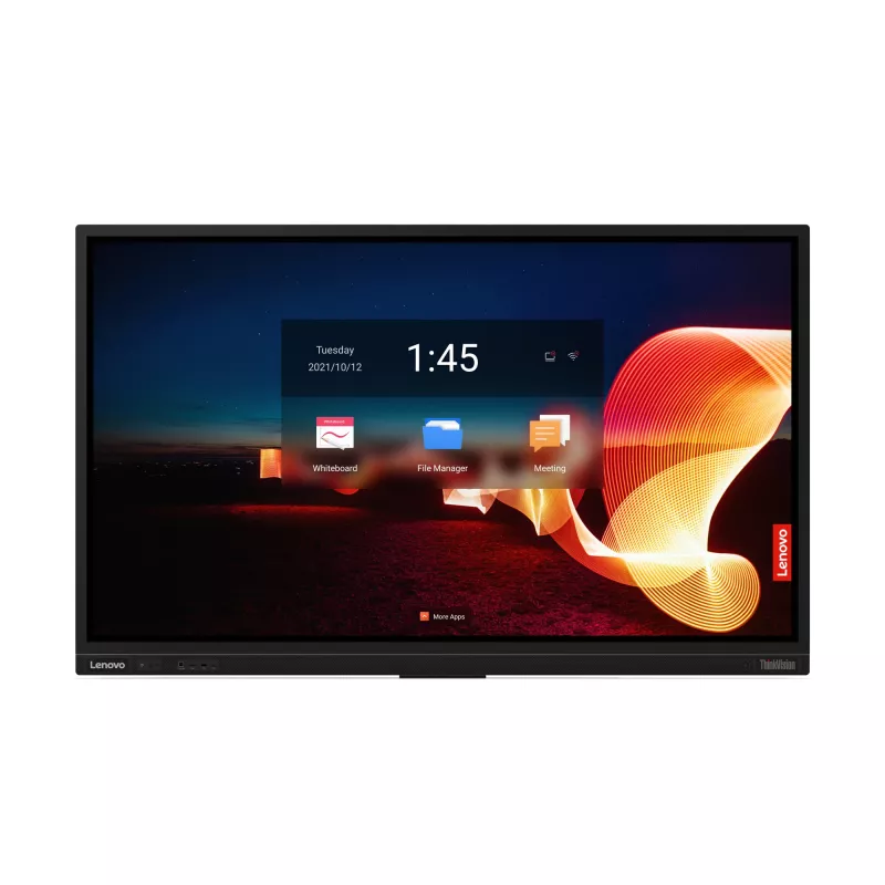 Lenovo ThinkVision T75 Monitor de ordenador 190,5 cm (75 inch) 3840 x 2160 píxeles 4K Ultra HD LED Pantalla táctil Negro