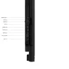 Lenovo ThinkVision T75 Monitor de ordenador 190,5 cm (75 inch) 3840 x 2160 píxeles 4K Ultra HD LED Pantalla táctil Negro