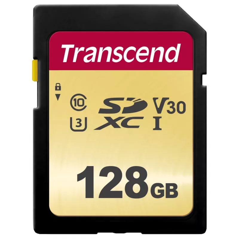 Memoria flash Transcend 128 GB SDXC UHS-I 500S