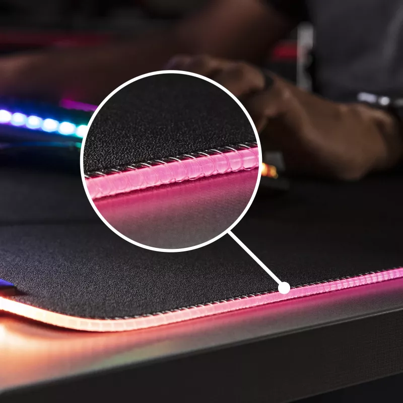 HyperX Pulsefire Mat - Alfombrilla gaming - Tela (2XL)