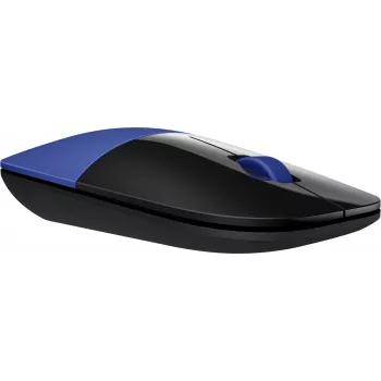 HP Z3700 Blue Ratón inalámbrico, ambidiestro, óptico, RF Wireless, 1200 DPI, Azul