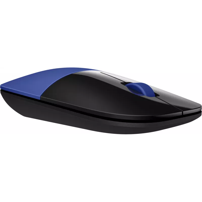 HP Z3700 Blue Ratón inalámbrico, ambidiestro, óptico, RF Wireless, 1200 DPI, Azul