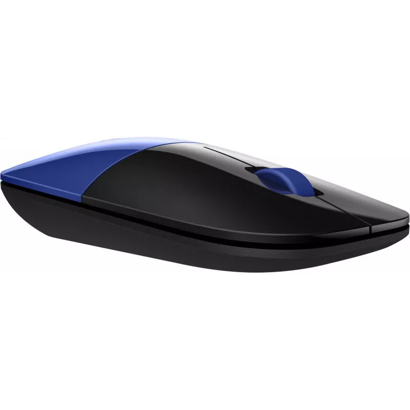 HP Z3700 Blue Ratón inalámbrico, ambidiestro, óptico, RF Wireless, 1200 DPI, Azul