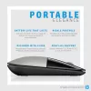 HP Z3700 Blue Ratón inalámbrico, ambidiestro, óptico, RF Wireless, 1200 DPI, Azul
