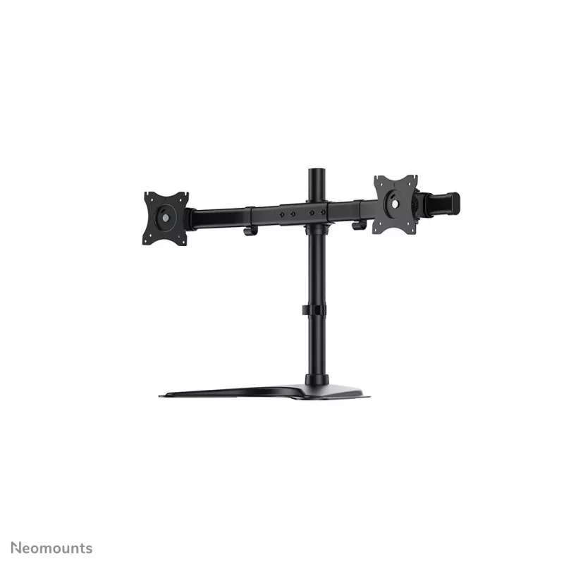 Neomounts NM-D335DBLACK Soporte de monitor 10-27 inch, Montaje por pinza/sobremesa/pasacables, 8 kg, 25,4 cm (10 inch), 68,6 cm (27 inch), 100 x 100 mm, Negro