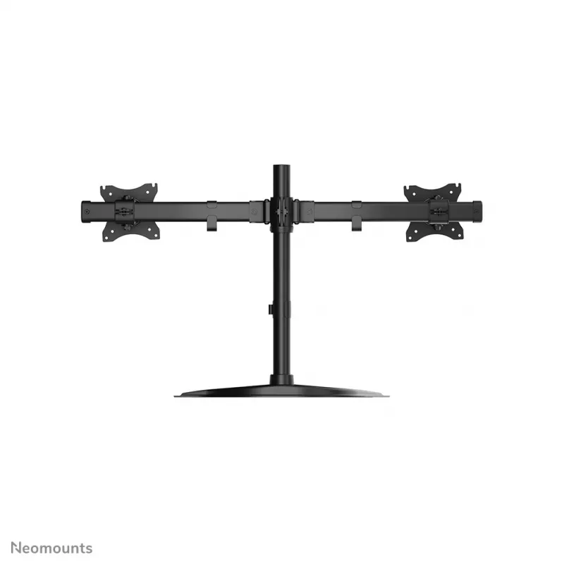 Neomounts NM-D335DBLACK Soporte de monitor 10-27 inch, Montaje por pinza/sobremesa/pasacables, 8 kg, 25,4 cm (10 inch), 68,6 cm (27 inch), 100 x 100 mm, Negro