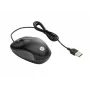 HP USB Travel Mouse, ambidiestro, óptico, USB Type-A, 1000 DPI, Negro