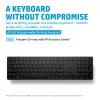 HP 455 Teclado inalámbrico programable, Tamaño completo (100%), inalámbrico, RF Wireless, Membrana, Negro