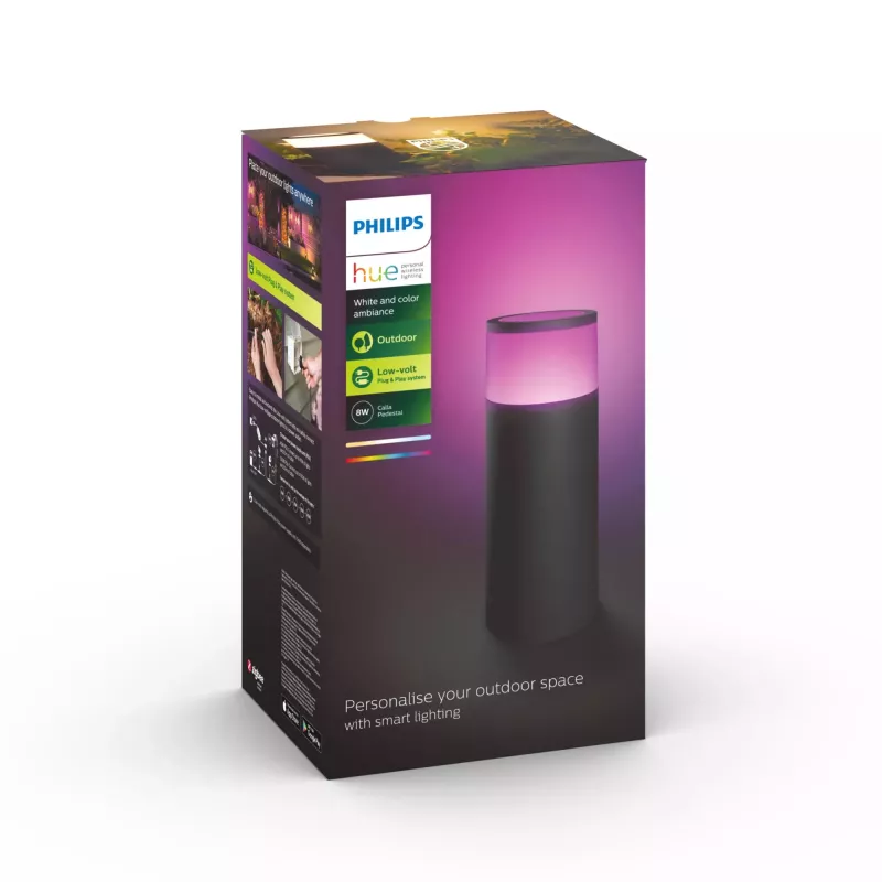 Philips Hue White and colour ambience Calla Lámpara de pie exterior