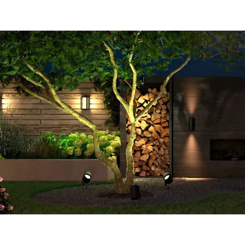 Philips Hue White and Colour Ambience Lily XL Foco exterior
