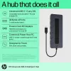 HP Universal USB-C Multiport Hub USB 3.2 Gen 1 Type-C Negro