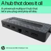 HP Universal USB-C Multiport Hub USB 3.2 Gen 1 Type-C Negro