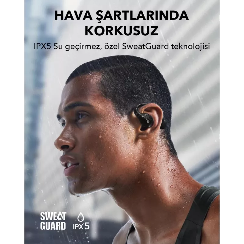 ANKER Auriculares - Soundcore Aerofit Pro - Dynamic negro