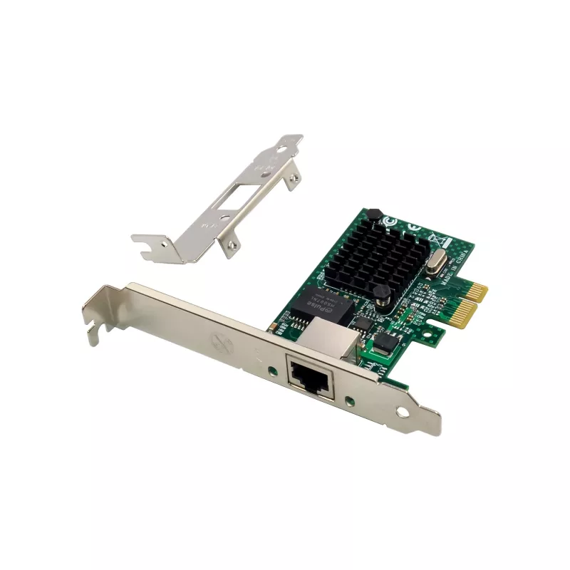 LevelOne tarjeta de red Gigabit PCIe, con perfil bajo incluido