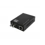 LevelOne convertidor de medios RJ45 a ST Gigabit, fibra monomodo, 1310nm, 20km