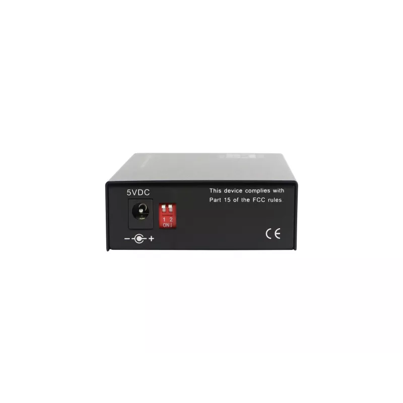 LevelOne convertidor de medios RJ45 a ST Gigabit, fibra monomodo, 1310nm, 20km