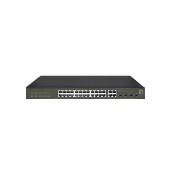 Switch gestionado LevelOne Hilbert 28 puertos Gigabit Smart Lite