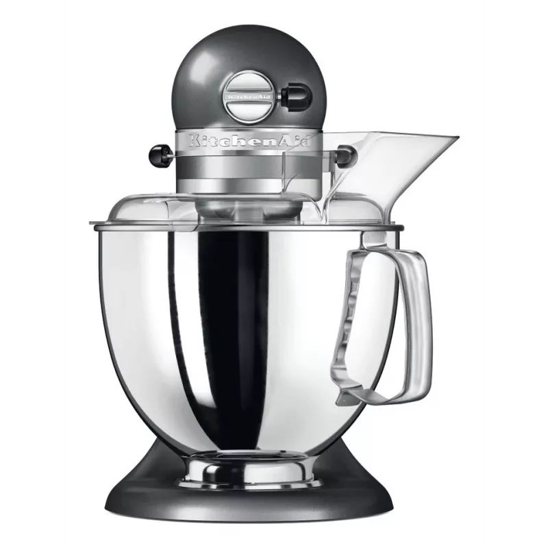 Robot de cocina KITCHENAID Artisan 300 W 4,8 L bol de acero inoxidable plata