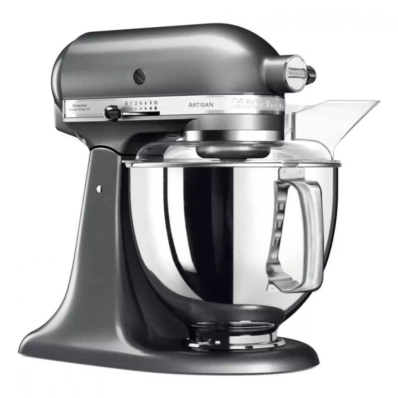 Robot de cocina KITCHENAID Artisan 300 W 4,8 L bol de acero inoxidable plata