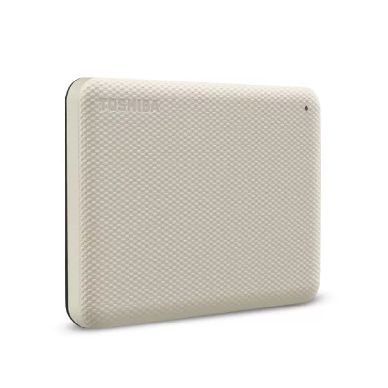 Toshiba disco duro externo – Canvio Advanced – 2 TB – USB 3.2 Gen 1 – 2,5 pulgadas beige claro