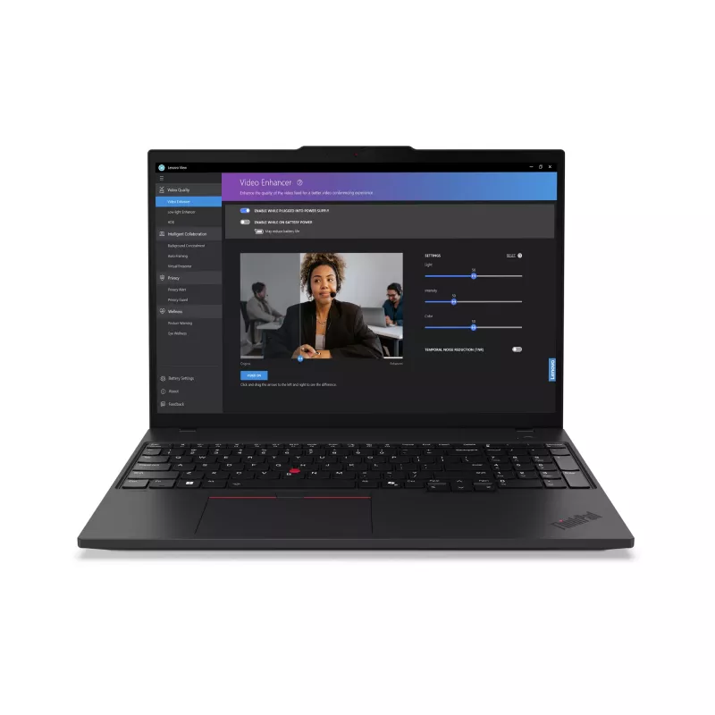 Lenovo ThinkPad T16 Gen 3 21MN00BJGE portátil, Intel Core Ultra 5 125U, 40,6 cm (16 pulgadas) WUXGA IPS 1920x1200, 16 GB DDR5-SDRAM, 512 GB SSD NVMe, Intel Graphics, Wi-Fi 6E, Bluetooth, Windows 11 Pro, teclado alemán, negro, 1,83 kg