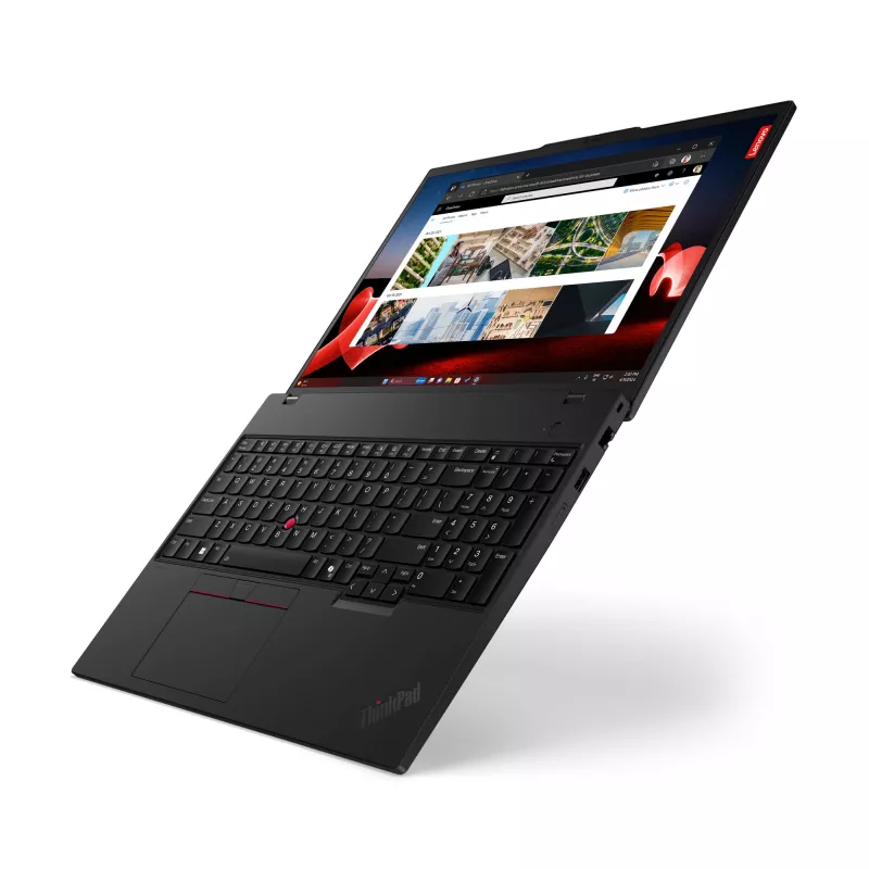 Lenovo ThinkPad T16 Gen 3 21MN00BJGE portátil, Intel Core Ultra 5 125U, 40,6 cm (16 pulgadas) WUXGA IPS 1920x1200, 16 GB DDR5-SDRAM, 512 GB SSD NVMe, Intel Graphics, Wi-Fi 6E, Bluetooth, Windows 11 Pro, teclado alemán, negro, 1,83 kg