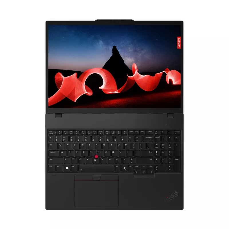 Lenovo ThinkPad T16 Gen 3 21MN00BJGE portátil, Intel Core Ultra 5 125U, 40,6 cm (16 pulgadas) WUXGA IPS 1920x1200, 16 GB DDR5-SDRAM, 512 GB SSD NVMe, Intel Graphics, Wi-Fi 6E, Bluetooth, Windows 11 Pro, teclado alemán, negro, 1,83 kg
