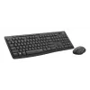 LOGITECH MK295 Combinación inalámbrica silenciosa de teclado/ratón - Grafito - Qwertz Swiss/Lux
