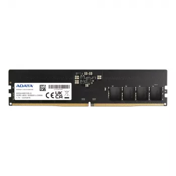 ADATA - DDR5 - Módulo - 16 GB - DIMM 288-PIN - 4800 MHz / PC5-38400 - CL40 - 1.1 V - sin búfer - on-die ECC - Negro