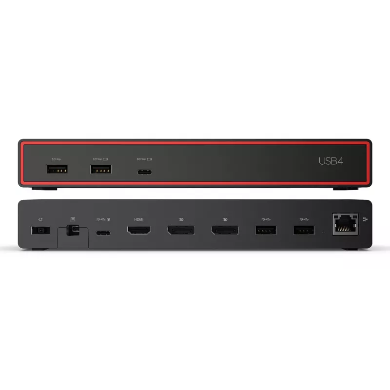 Lenovo ThinkPad USB4 Dock 5000 Con cable Thunderbolt 4 Negro