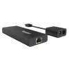 Yealink USB2CAT5E-EXT Emisor y receptor de red Negro