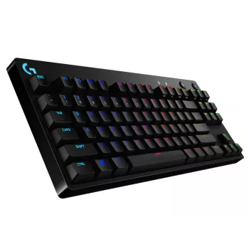 LOGITECH G PRO Teclado gaming mecánico Negro Qwerty Pan Nordic