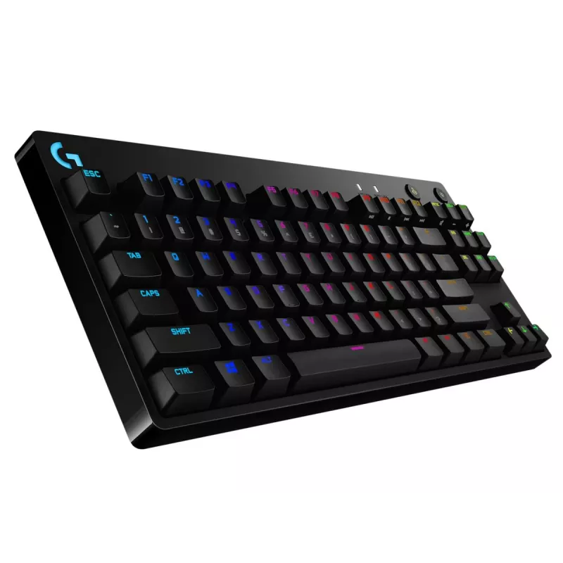 LOGITECH G PRO Teclado gaming mecánico Negro Qwerty Pan Nordic