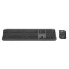 LOGITECH Signature Slim Combo Mk950 - Teclado/ratón inalámbricos - Graphite - Qwerty US/Int'l