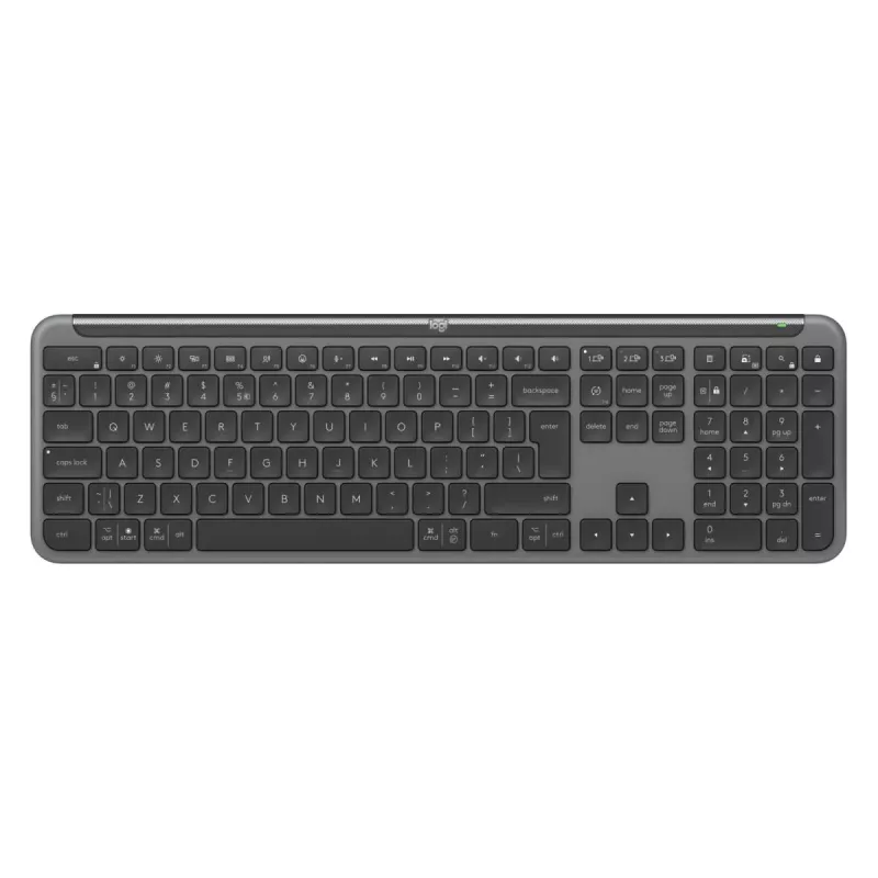 LOGITECH Signature Slim Combo Mk950 - Teclado/ratón inalámbricos - Graphite - Qwerty US/Int'l