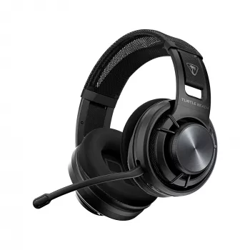 Turtle Beach Atlas Air auriculares gaming inalámbricos open-back para PC con audio de alta fidelidad de 24 bits, micrófono broadcast, auricular flotante, almohadillas de espuma viscoelástica y Bluetooth para PC