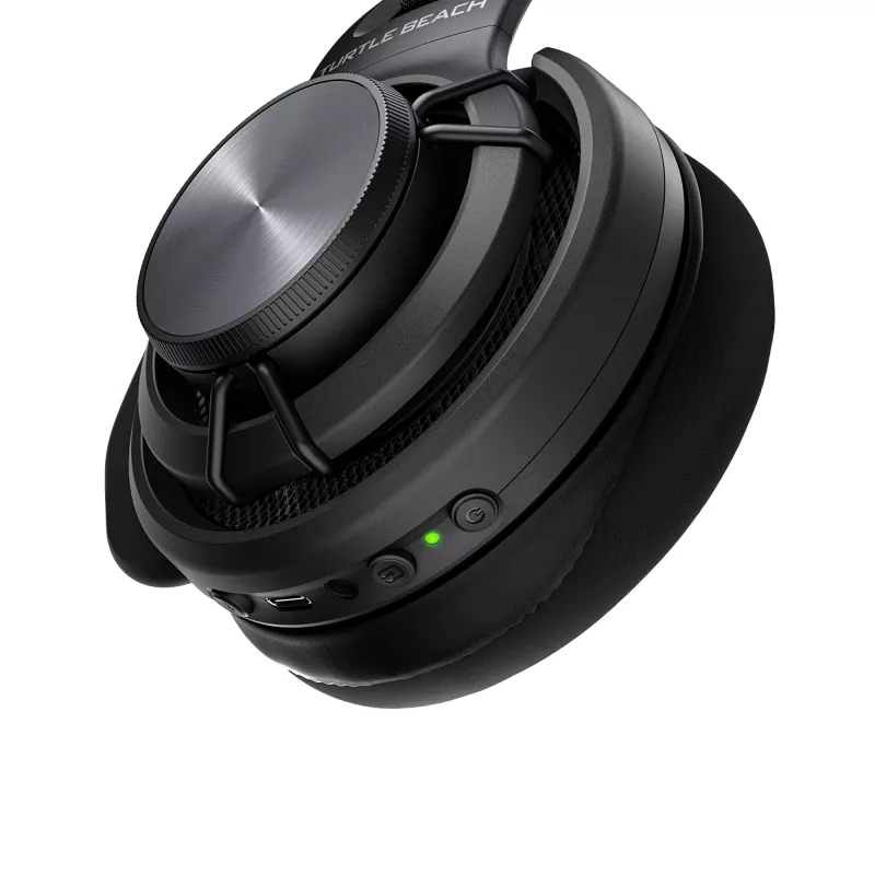 Turtle Beach Atlas Air auriculares gaming inalámbricos open-back para PC con audio de alta fidelidad de 24 bits, micrófono broadcast, auricular flotante, almohadillas de espuma viscoelástica y Bluetooth para PC