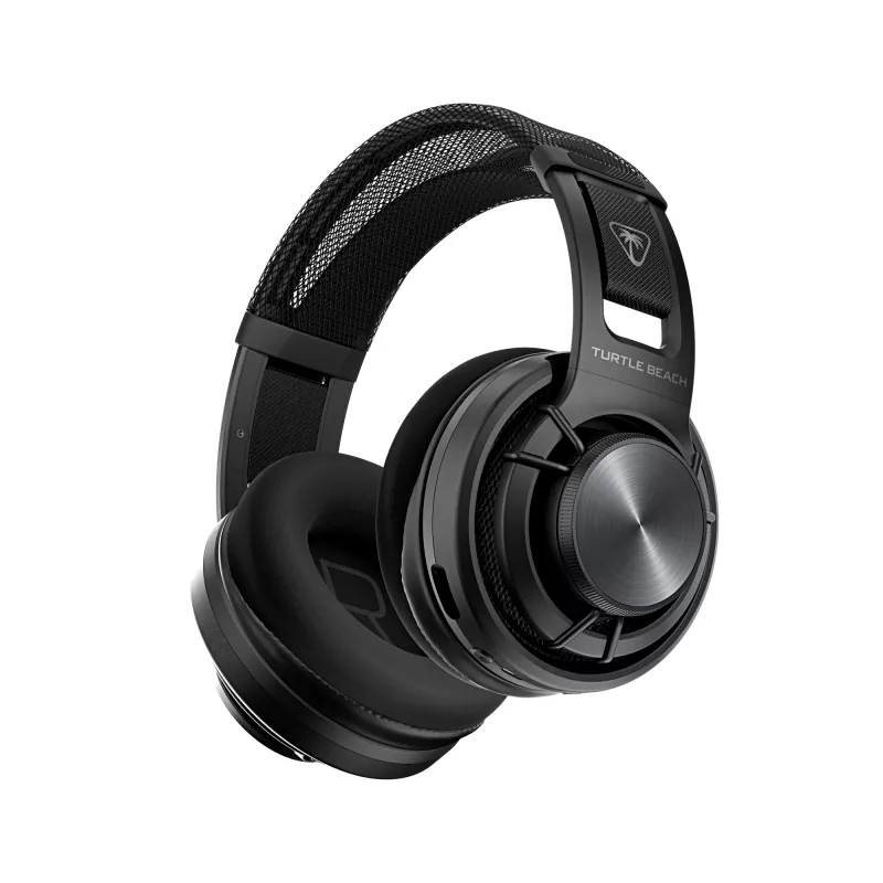 Turtle Beach Atlas Air auriculares gaming inalámbricos open-back para PC con audio de alta fidelidad de 24 bits, micrófono broadcast, auricular flotante, almohadillas de espuma viscoelástica y Bluetooth para PC