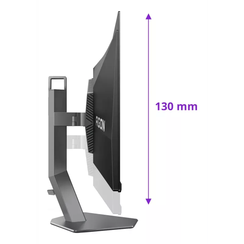AOC AGON PRO AG276QKD2 Monitor de ordenador 67,3 cm (26,5 inch) 2560 x 1440 píxeles Quad HD QD-OLED Negro, Gris
