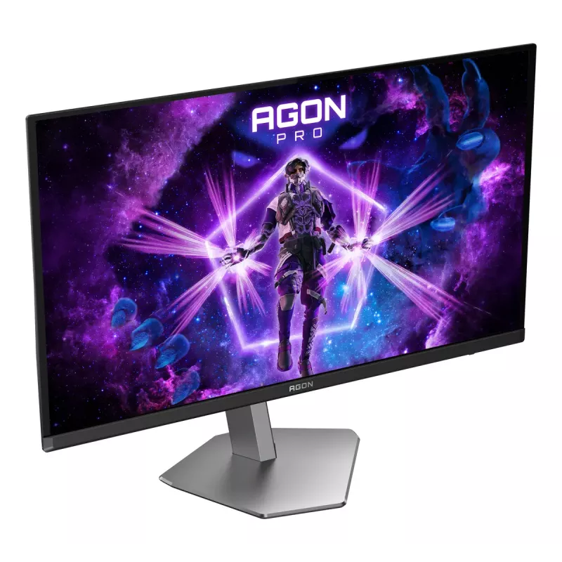 AOC AGON PRO AG276QKD2 Monitor de ordenador 67,3 cm (26,5 inch) 2560 x 1440 píxeles Quad HD QD-OLED Negro, Gris