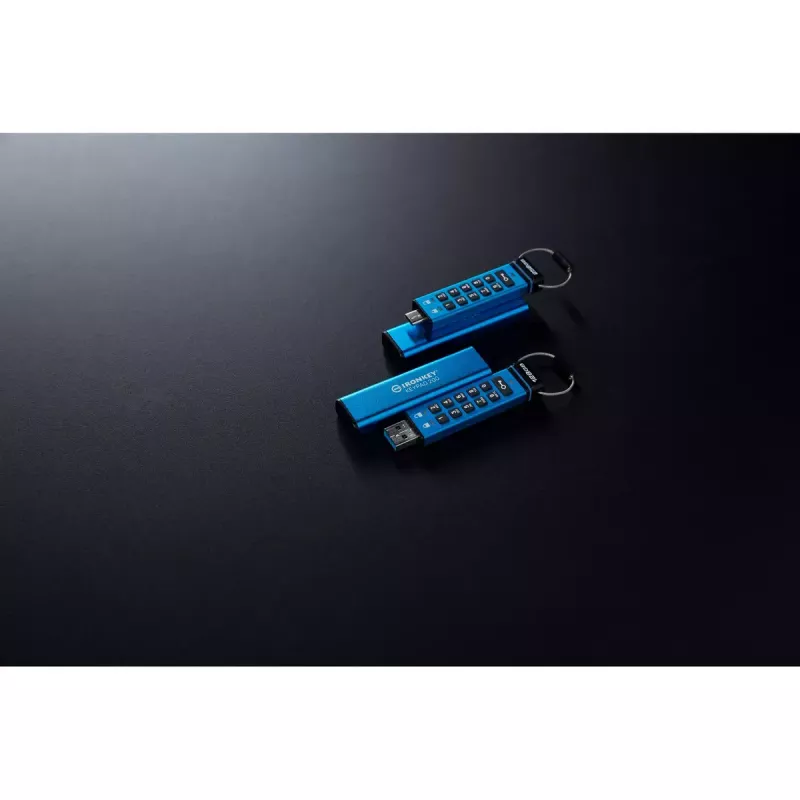 Kingston Technology IronKey 256GB USB-C Keypad 200C, FIPS 140-3 Nivel 3 AES-256