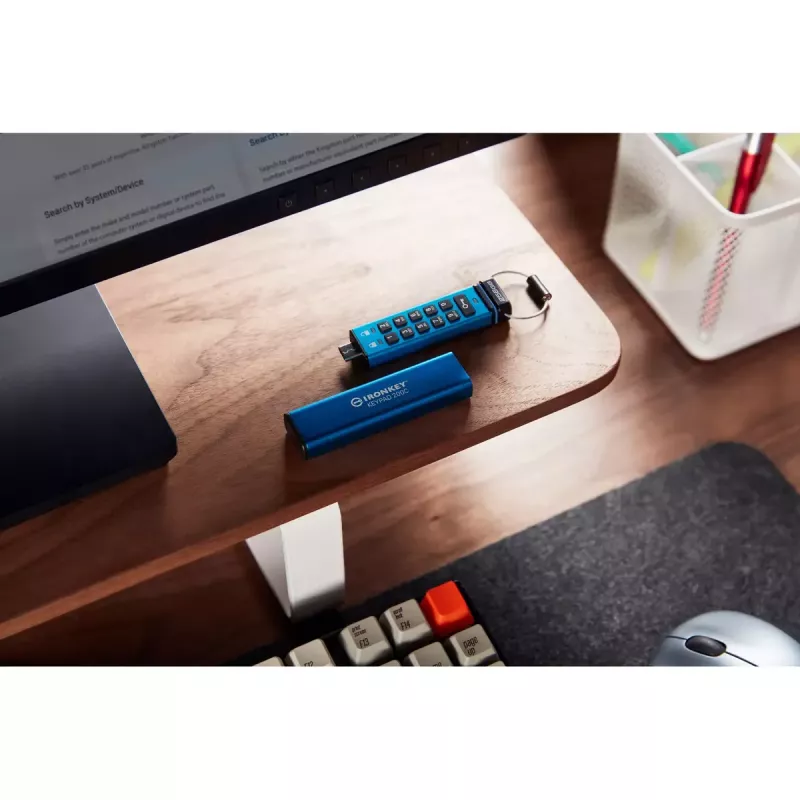 Kingston Technology IronKey 256GB USB-C Keypad 200C, FIPS 140-3 Nivel 3 AES-256
